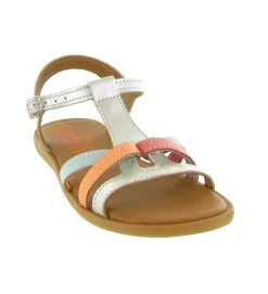 sandales et nu pieds - - junior fille - Cuir - Beige - Bellamy