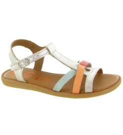 sandales et nu pieds - - junior fille - Cuir - Beige - Bellamy
