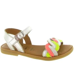 sandales et nu pieds - - junior fille - Cuir - Beige - Bellamy