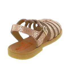 sandales et nu pieds - - junior fille - Cuir - Rose - Bellamy
