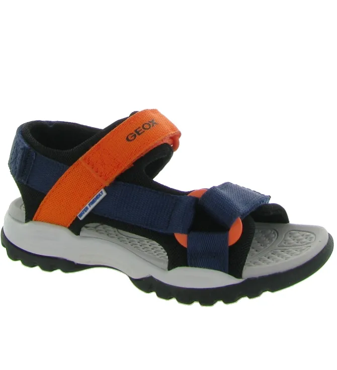 sandales et nu pieds - - junior garcon - Textile - Bleu Marine - Geox