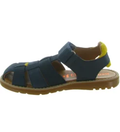 sandales et nu pieds - - junior garcon - Cuir - Bleu Marine - Bellamy