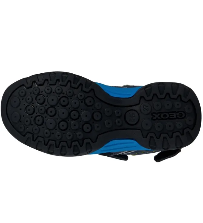 sandales et nu pieds - - junior garcon - Synthétique - Bleu - Geox