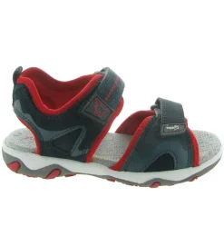 sandales et nu pieds - - junior garcon - Toile - Bleu Marine - Superfit