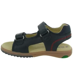 sandales et nu pieds - - junior garcon - Cuir - Bleu Marine - Kickers