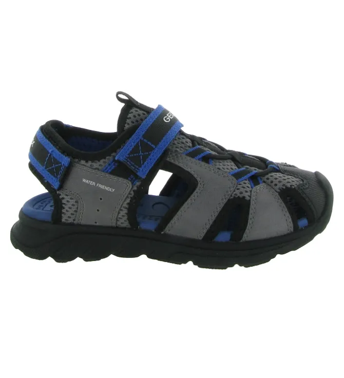 sandales et nu pieds - - junior garcon - Synthétique - Marron - Geox