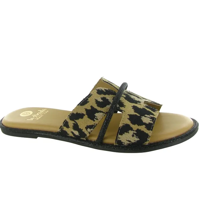 sandales et nu pieds - Mule Sabot - femme - Synthétique - Léopard - La strada