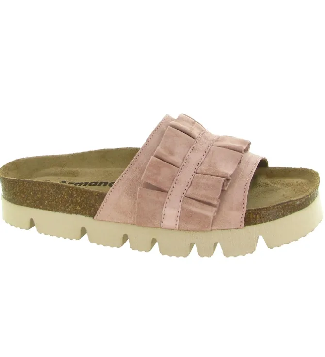 sandales et nu pieds - Mule Sabot - femme - Synthétique - Rose - Armando