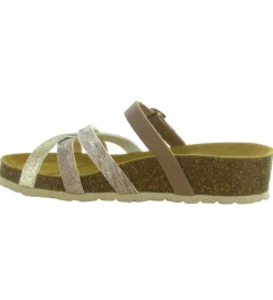 sandales et nu pieds - Mule Sabot - femme - Synthétique - Beige - Armando