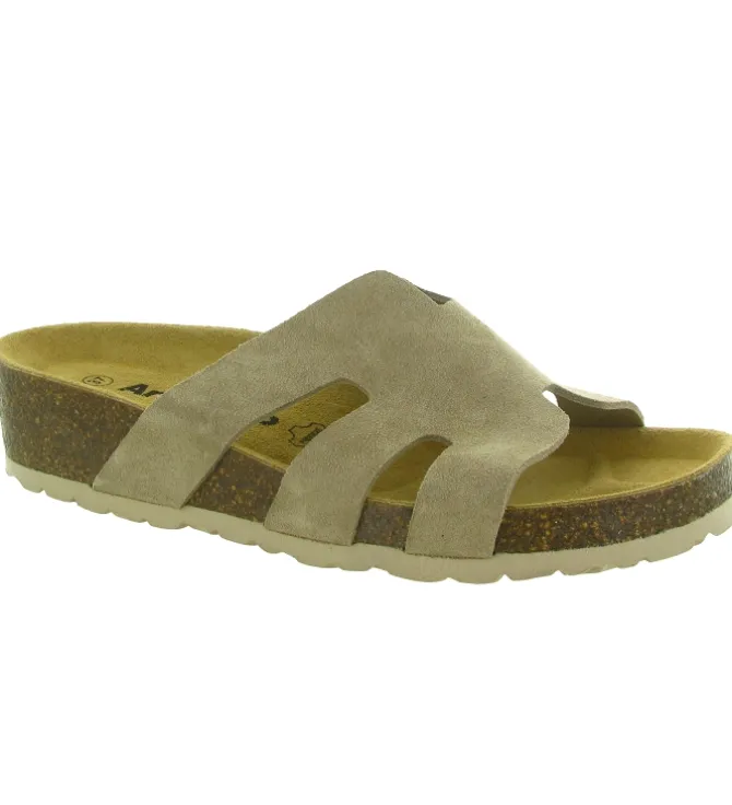 sandales et nu pieds - Mule Sabot - femme - Synthétique - Beige - Armando