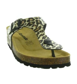 sandales et nu pieds - Mule Sabot - femme - Cuir - Léopard - Armando