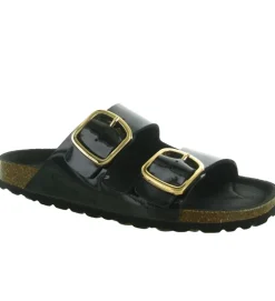 sandales et nu pieds - Mule Sabot - femme - Cuir - Noir - Armando