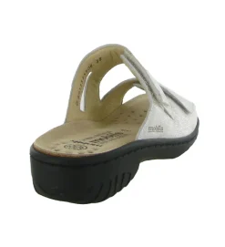 sandales et nu pieds - Mule Sabot - femme - Cuir - Blanc - Mephisto