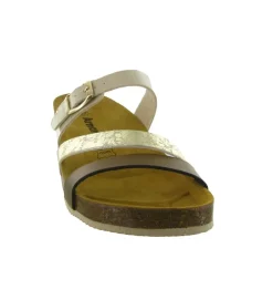 sandales et nu pieds - Mule Sabot - femme - Cuir - Bronze - Armando