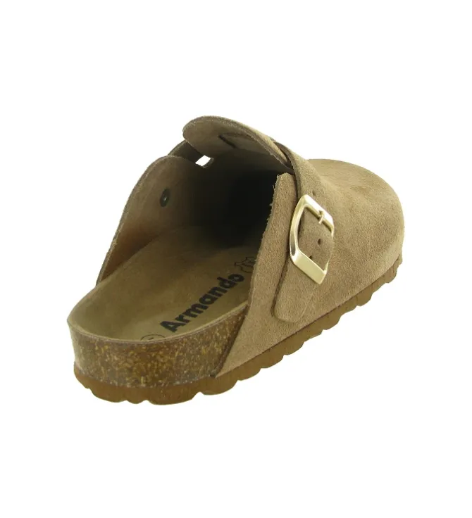 sandales et nu pieds - Mule Sabot - femme - Synthétique - Beige - Armando