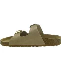 sandales et nu pieds - Mule Sabot - femme - Nubuck - Taupe - Armando