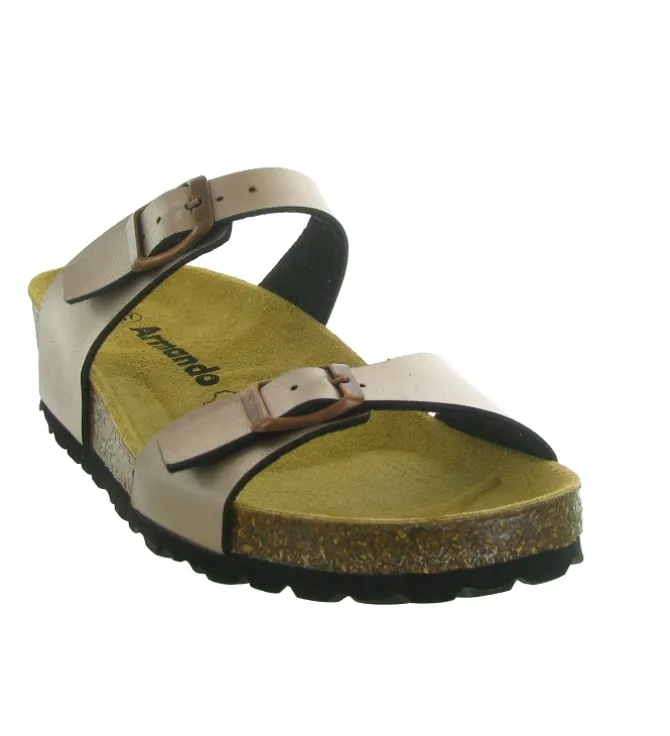 sandales et nu pieds - Mule Sabot - femme - Synthétique - Bronze - Armando