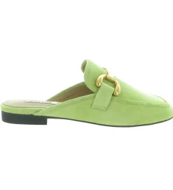 sandales et nu pieds - Mule Sabot - femme - Nubuck - Vert - Bibi lou