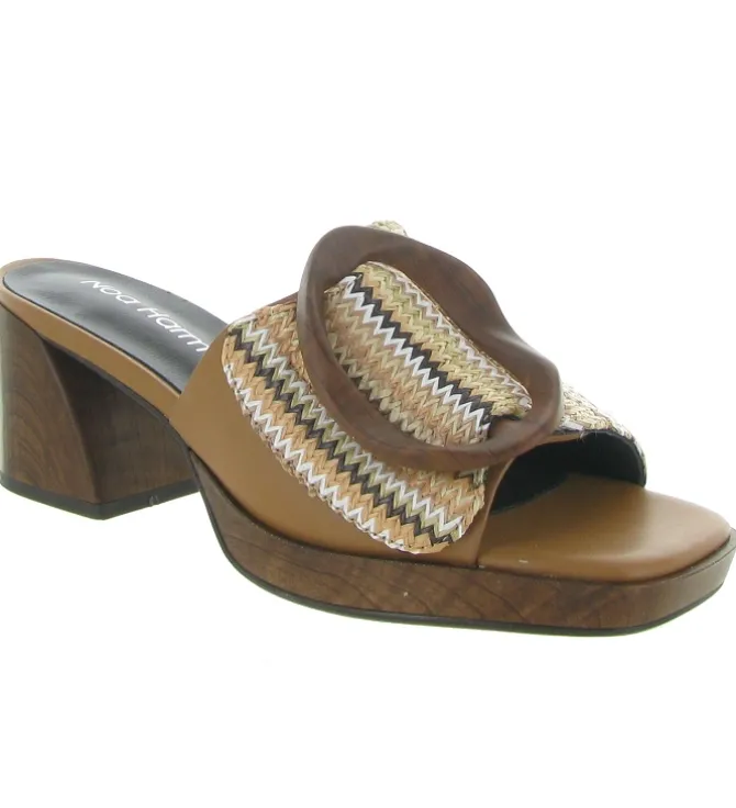 sandales et nu pieds - Mule Sabot - femme - Synthétique - Gris - Noa harmon