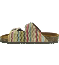 sandales et nu pieds - Mule Sabot - femme - Cuir - Multicolor - Donna lucca