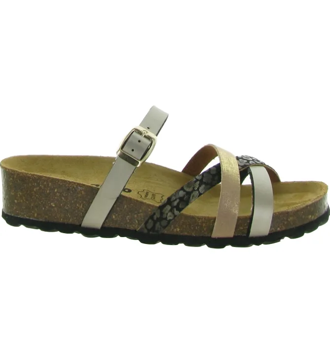 sandales et nu pieds - Mule Sabot - femme - Synthétique - Or - Armando