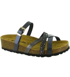sandales et nu pieds - Mule Sabot - femme - Synthétique - Bleu Marine - Armando