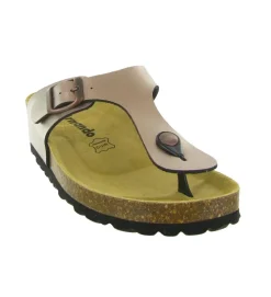 sandales et nu pieds - Mule Sabot - femme - Cuir - Bronze - Armando
