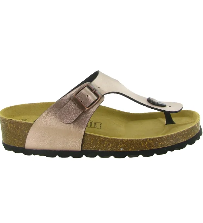 sandales et nu pieds - Mule Sabot - femme - Cuir - Bronze - Armando