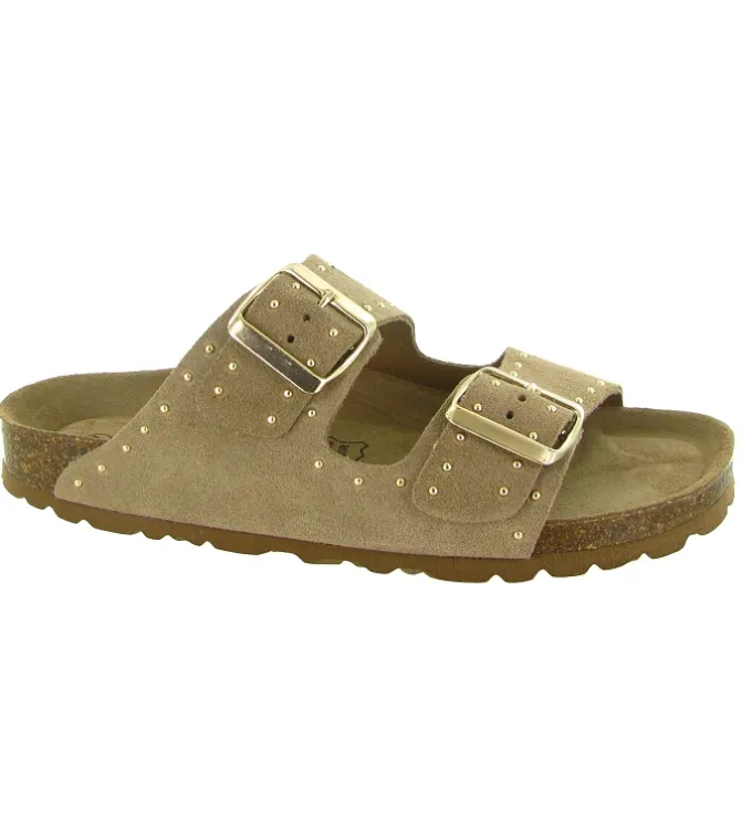 sandales et nu pieds - Mule Sabot - femme - Synthétique - Beige - Armando