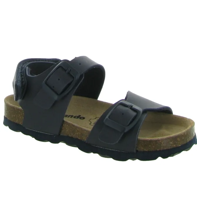 sandales et nu pieds - Semelle souple - junior garcon - Synthétique - Bleu Marine - Armando
