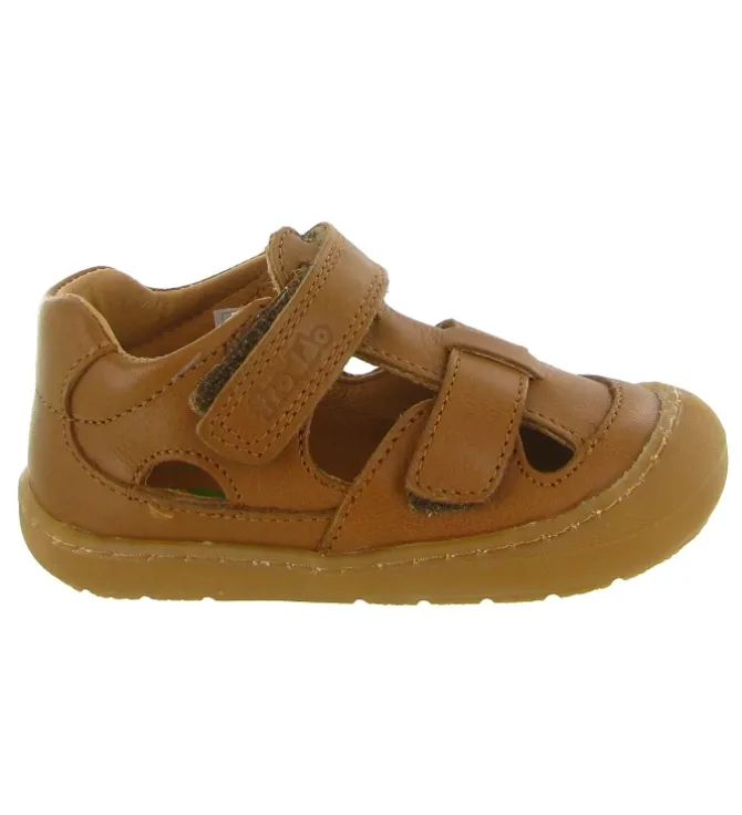sandales et nu pieds - Semelle souple - bebe garcon - Cuir - Marron - Froddo