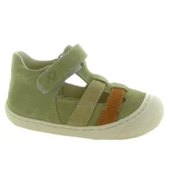 sandales et nu pieds - Semelle souple - bebe garcon - Nubuck - Beige - Naturino