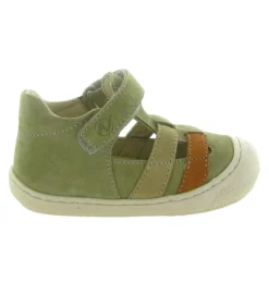 sandales et nu pieds - Semelle souple - bebe garcon - Nubuck - Beige - Naturino