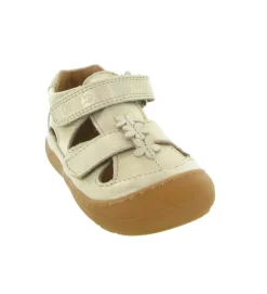 sandales et nu pieds - Semelle souple - bebe fille - Cuir - Or - Froddo