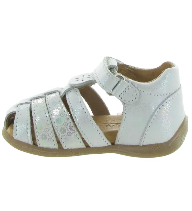 sandales et nu pieds - Semelle souple - bebe fille - - Argent - Froddo