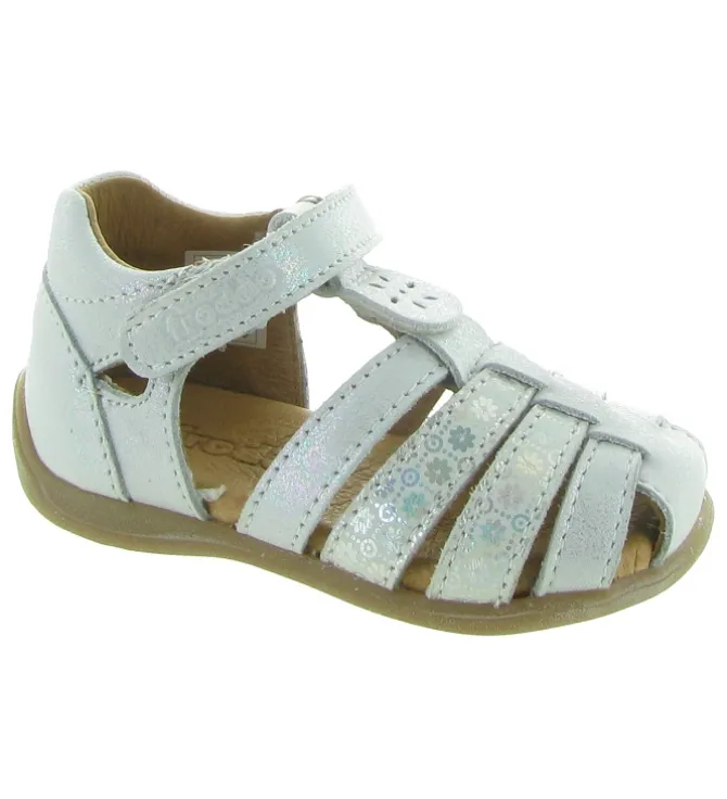 sandales et nu pieds - Semelle souple - bebe fille - - Argent - Froddo
