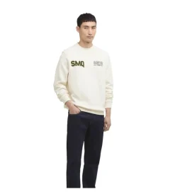 sweat - MANCHE LONGUE - vetement homme - Coton - Blanc - Barbour