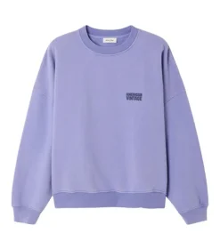 sweat - SANS CAPUCHE - vetement femme - Coton - Violet - American vintage