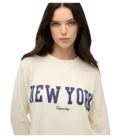 sweat - SANS CAPUCHE - vetement femme - Coton - Blanc - Superdry