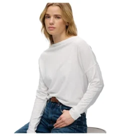 sweat - SANS CAPUCHE - vetement femme - Coton - Blanc - Superdry