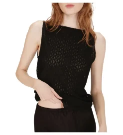 tee shirt - DEBARDEUR - vetement femme - Synthétique - Noir - Grace and mila