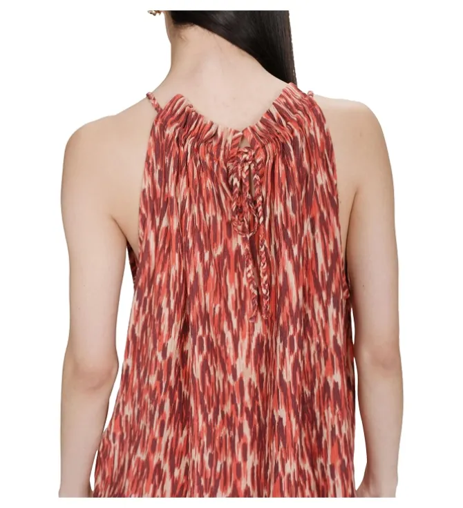 tee shirt - DEBARDEUR - vetement femme - Synthétique - Orange - Grace and mila
