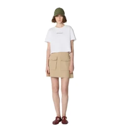 tee shirt - MANCHE COURTE - vetement femme - Coton - Blanc - Save the duck