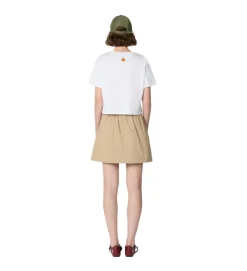 tee shirt - MANCHE COURTE - vetement femme - Coton - Blanc - Save the duck