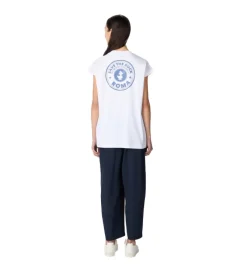 tee shirt - MANCHE COURTE - vetement femme - Coton - Blanc - Save the duck