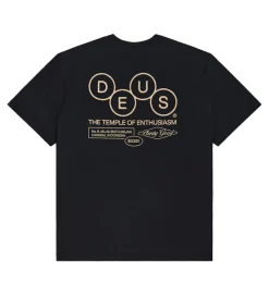 tee shirt - MANCHE COURTE - vetement homme - Coton - Noir - Deus