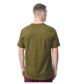 tee shirt - MANCHE COURTE - vetement homme - Cuir - Marron - American vintage