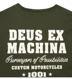 tee shirt - MANCHE COURTE - vetement homme - Cuir - Kaki - Deus