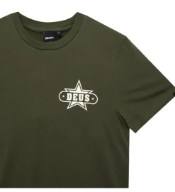 tee shirt - MANCHE COURTE - vetement homme - Cuir - Kaki - Deus