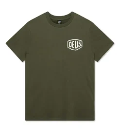 tee shirt - MANCHE COURTE - vetement homme - Cuir - Kaki - Deus